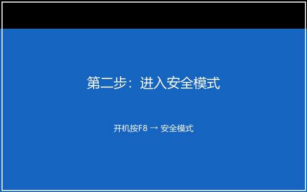 进入安全模式