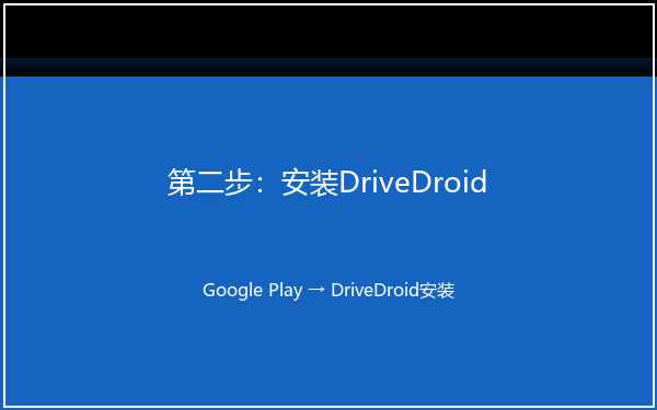 安装DriveDroid应用