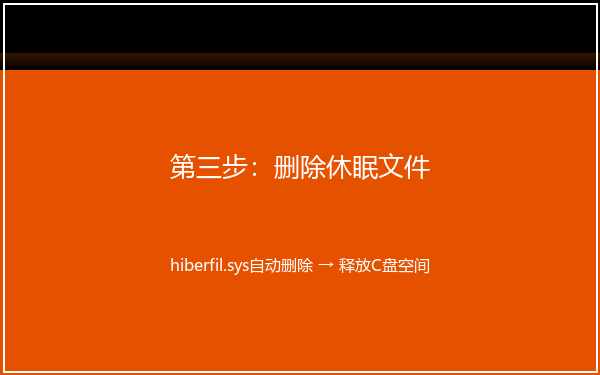 验证休眠文件已删除